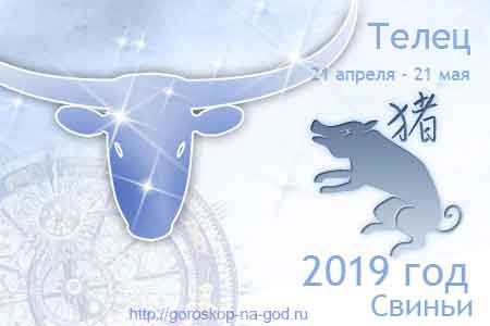 Телец 2019 год